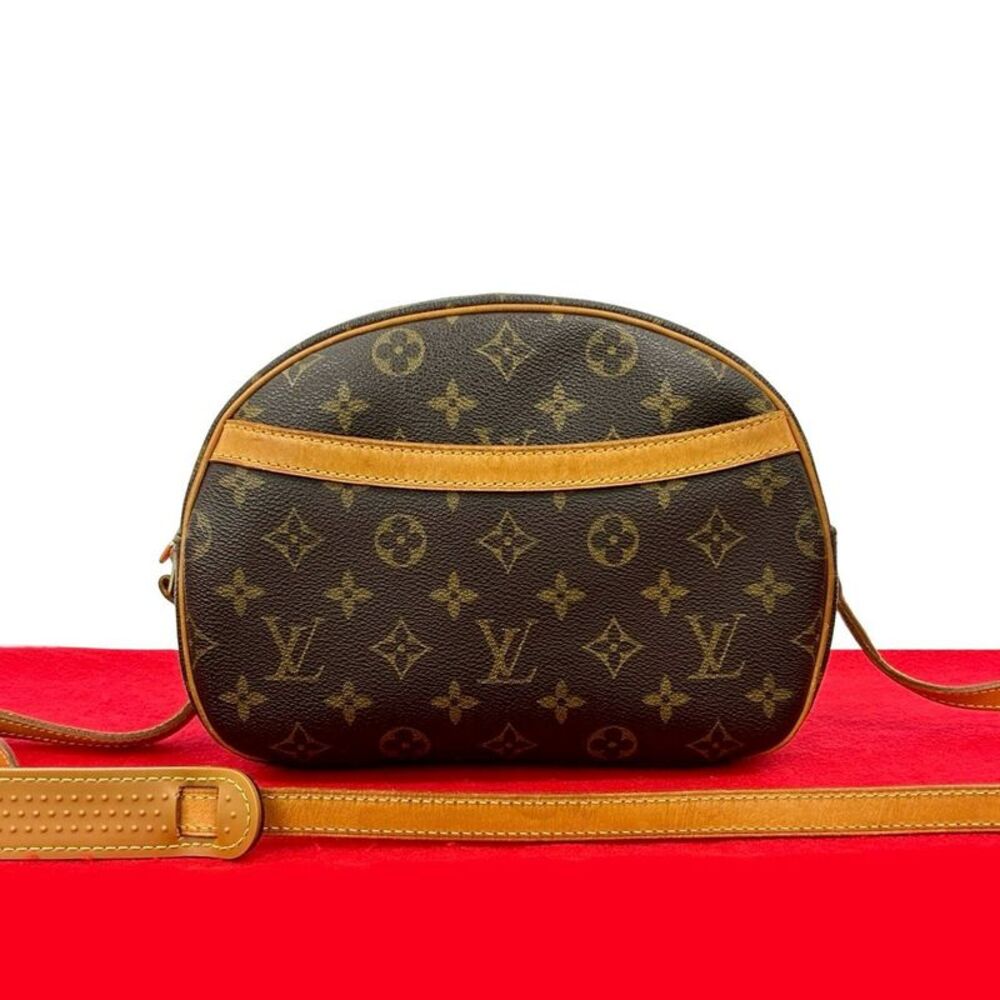 Louis Vuitton Blois Monogram Leather Shoulder Bag